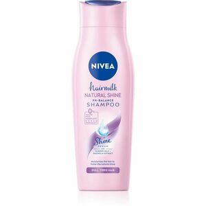 Nivea Hairmilk Natural Shine pečující šampon 250 ml obraz