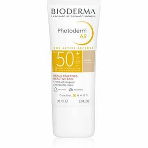 Bioderma Photoderm AR tónovací ochranný krém pro velmi citlivou pleť se sklonem k začervenání SPF 50+ odstín Natural 30 ml obraz