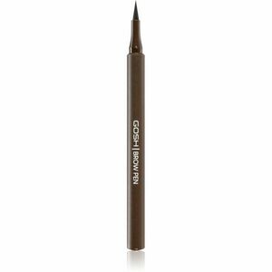 Gosh Brow Pen fix na obočí odstín Dark Brown 1, 1 ml obraz