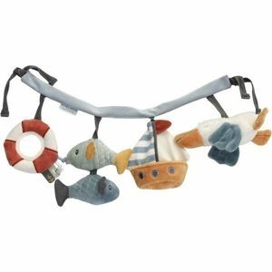 Little Dutch Stroller Toy Chain Sailors Bay kontrastní závěsná hračka Sailors Bay 1 ks obraz
