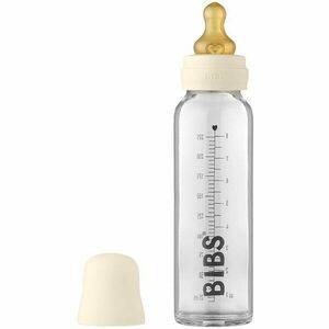 BIBS Baby Glass Bottle 225 ml kojenecká láhev Ivory 225 ml obraz