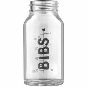 BIBS Baby Glass Bottle Spare Bottle kojenecká láhev 110 ml obraz