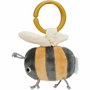 Little Dutch Pull and Shake Bumblebee kontrastní závěsná hračka 1 ks obraz
