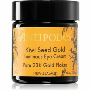 Antipodes Kiwi Seed Gold Luminous Eye Cream rozjasňující oční krém se zlatem 30 ml obraz