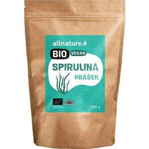 Allnature Spirulina BIO přírodní antioxidant v BIO kvalitě 250 g obraz
