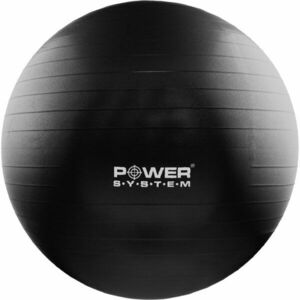 Power System Pro Gymball gymnastický míč barva Black 75 cm obraz