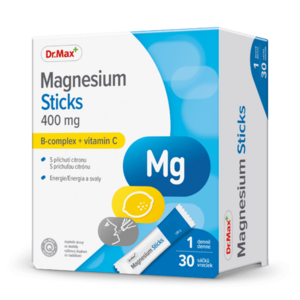 Dr. Max Magnesium Sticks 400 mg 30 sáčků obraz