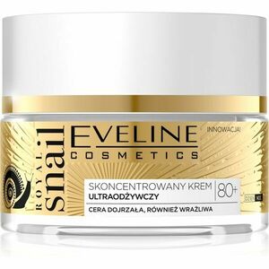 Eveline Cosmetics Royal Snail intenzivně vyživující krém na hluboké vrásky 80+ 50 ml obraz