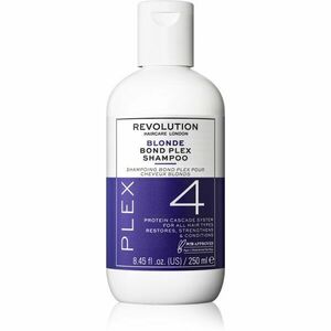 Revolution Haircare Plex Blonde No.4 Bond Shampoo intenzivně vyživující šampon pro suché a poškozené vlasy 250 ml obraz