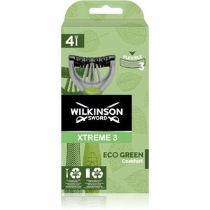Wilkinson Sword Xtreme 3 Eco Green jednorázová holítka pro muže 4 ks obraz