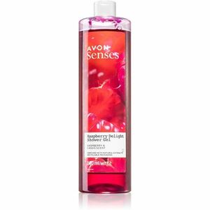 Avon Senses Raspberry Delight pečující sprchový gel 500 ml obraz