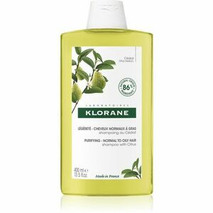 Klorane Cédrat čisticí šampon pro normální až mastné vlasy 400 ml obraz