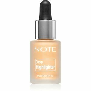 Note Cosmetique Drop Highlighter tekutý rozjasňovač s kapátkem 02 Charming Desert 14 ml obraz