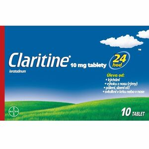 CLARITINE 10 mg 10 tablet obraz