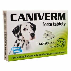 CANIVERM Forte 0, 7 g 2 tablety obraz