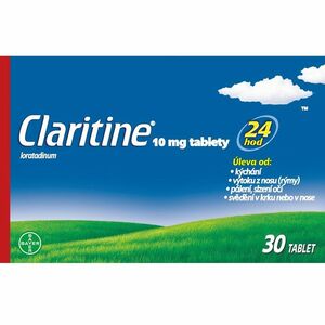 CLARITINE 10 mg 30 tablet obraz