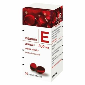 ZENTIVA Vitamin E 200 mg 30 tobolek obraz