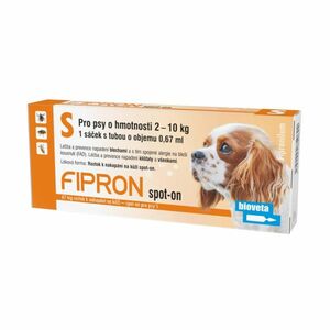 FIPRON Spot-on pro psy S 2-10 kg 0, 67 ml 1 pipeta obraz