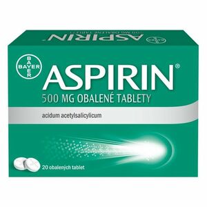 ASPIRIN 500 mg 20 obalených tablet obraz