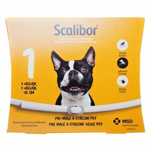 SCALIBOR Antiparazitní obojek pro malé a střední psy 48 cm obraz