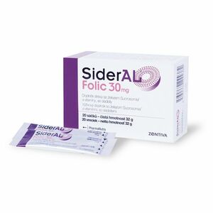 SIDERAL Folic 30 mg 20 sáčků obraz