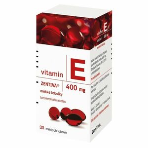 ZENTIVA Vitamin E 400 mg 30 tobolek obraz