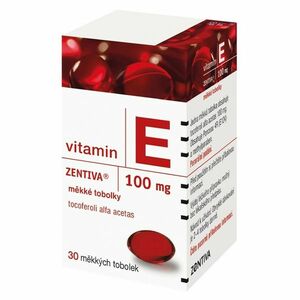 ZENTIVA Vitamin E 100 mg 30 tobolek obraz