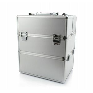Kosmetický kufřík SENSE 2v1 - stříbrný obraz
