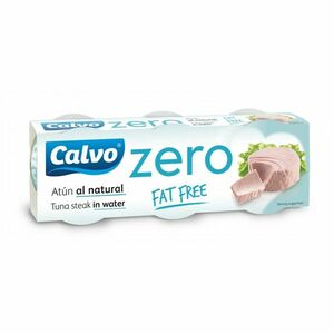 CALVO Zero tuňák ve vlastní šťávě fat free 3 x 65 g obraz
