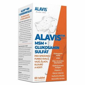 ALAVIS MSM + Glukosamin sulfát 60 tablet obraz
