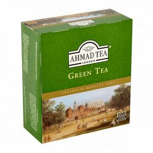 AHMAD TEA Green Tea 100x2 g obraz