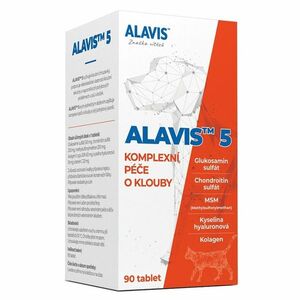 ALAVIS 5 Kloubní výživa pro psy a kočky 90 tablet obraz