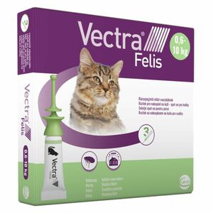 VECTRA Felis Spot-On pro kočky 0, 6-10 kg 0, 9 ml 3 pipety obraz