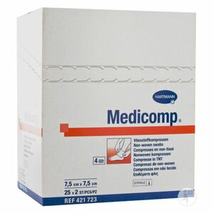 Kompres Medicomp nester.7.5x7.5cm/100ks 4218233 obraz