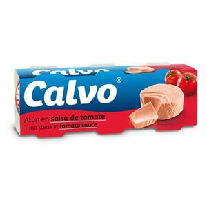 CALVO Tuňák v rajčatové omáčce 3 x 80 g obraz