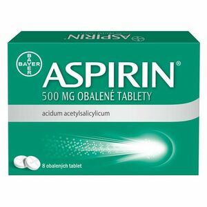 ASPIRIN 500 mg 8 obalených tablet obraz