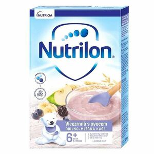 NUTRILON Obilno-mléčná kaše Vícezrnná s ovocem od 6.měsíce 225 g obraz