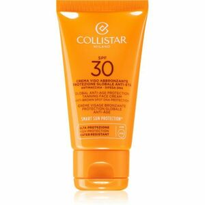 Collistar Special Perfect Tan Global Anti-Age Protection Tanning Face Cream krém na opalování proti stárnutí pleti SPF 30 50 ml obraz