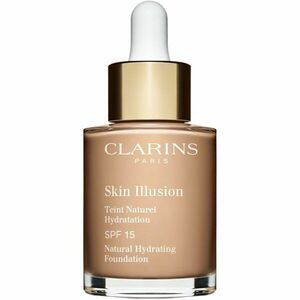Clarins Skin Illusion Natural Hydrating Foundation rozjasňující hydratační make-up SPF 15 odstín 108W Sand 30 ml obraz