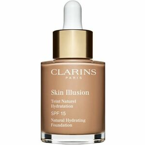 Clarins Skin Illusion Natural Hydrating Foundation rozjasňující hydratační make-up SPF 15 odstín 112C Amber 30 ml obraz