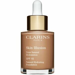 Clarins Skin Illusion Natural Hydrating Foundation rozjasňující hydratační make-up SPF 15 odstín 112.3N Sandalwood 30 ml obraz