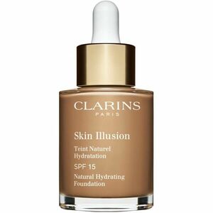 Clarins Skin Illusion Natural Hydrating Foundation rozjasňující hydratační make-up SPF 15 odstín 114N Cappuccino 30 ml obraz