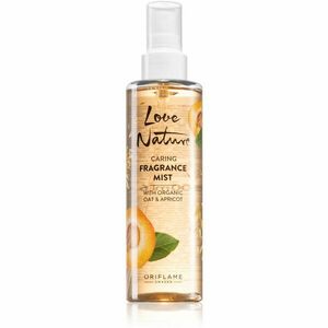 Oriflame Love Nature Organic Oat & Apricot osvěžující tělový sprej 200 ml obraz