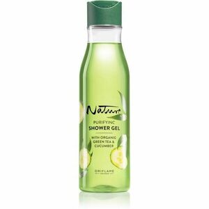 Oriflame Love Nature Green Tea & Cucumber čisticí sprchový gel s kyselinou mléčnou 250 ml obraz