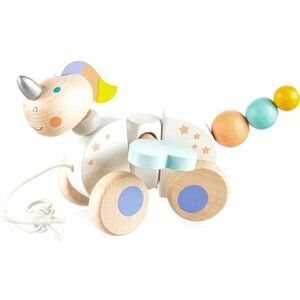 Zopa Wooden Pull Toy tahací hračka ze dřeva Unicorn 1 ks obraz