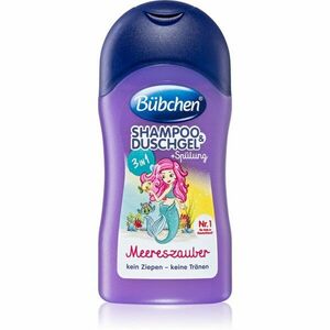 Bübchen Kids 3 in 1 3 v 1 šampon, kondicionér a sprchový gel pro děti 50 ml obraz
