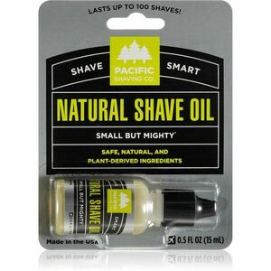 Pacific Shaving Natural Shaving Oil olej na holení 15 ml obraz
