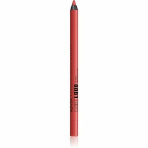 NYX Professional Makeup Line Loud Vegan konturovací tužka na rty s matným efektem odstín 11 - Rebel Red 1, 2 g obraz