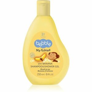 Bebble Banana Shampoo & Shower Gel šampon a sprchový gel 2 v 1 pro děti 250 ml obraz