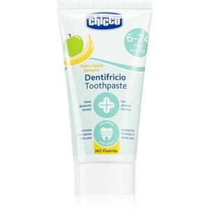 Chicco Toothpaste 6-24 months zubní pasta pro děti Apple-Banana 50 ml obraz